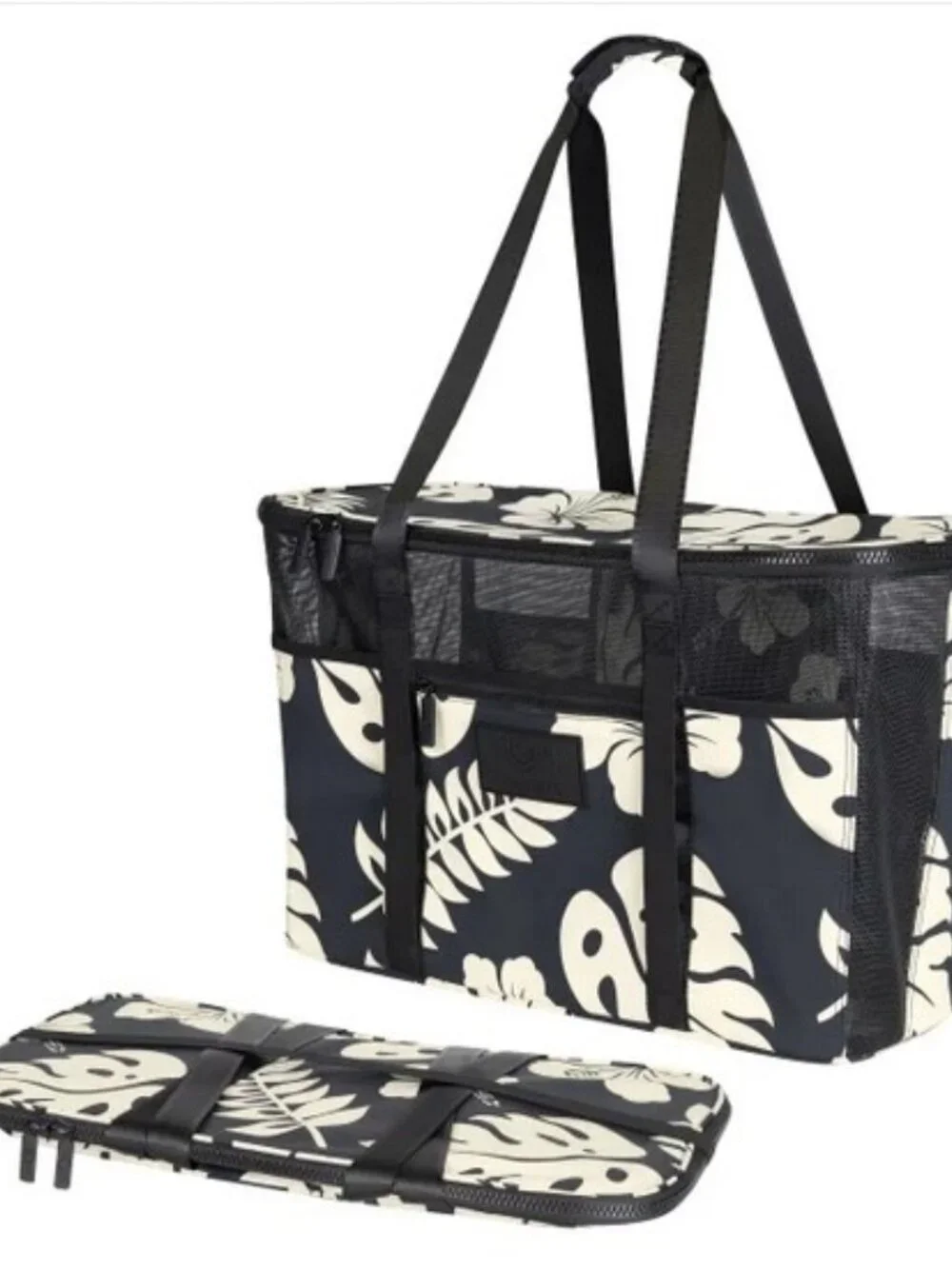 Aloha + CleverMade Collapsible Beach Tote NEW - Picture 2 of 4